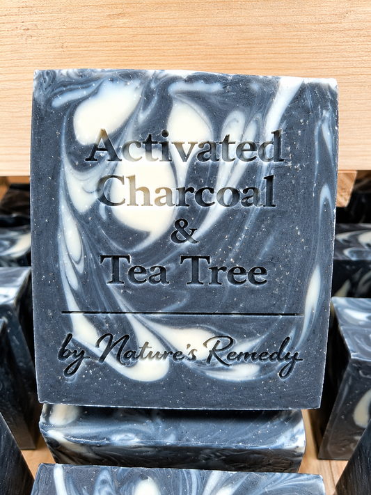 Activated Charcoal and Tea Tree Soap