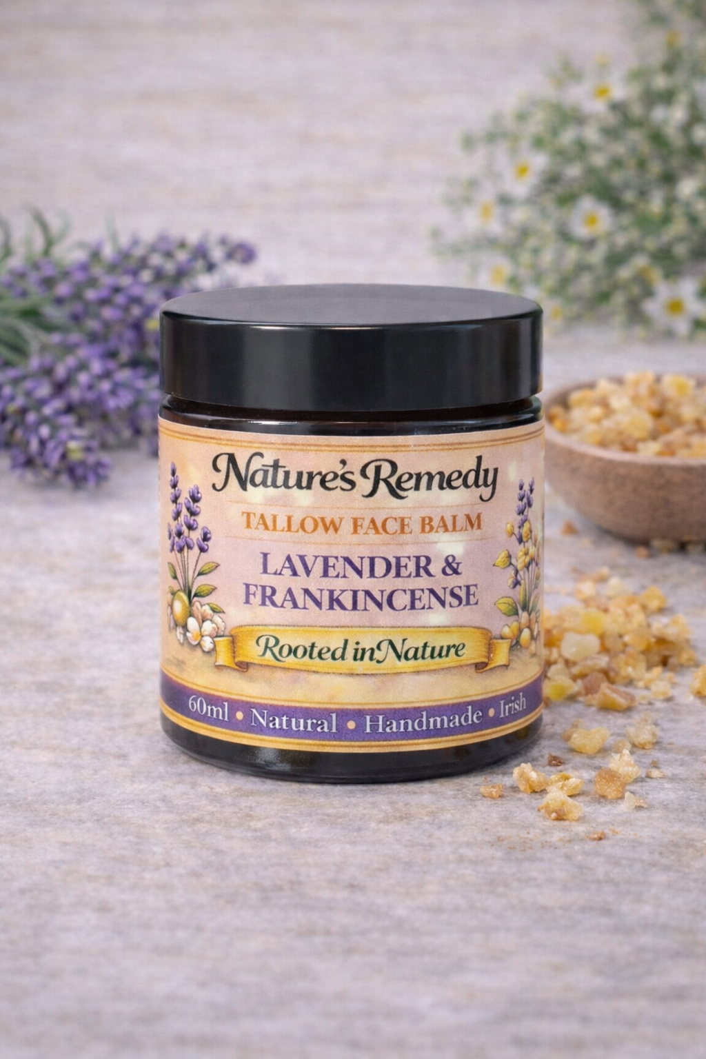 Tallow Face Balm - Lavender & Frankincense