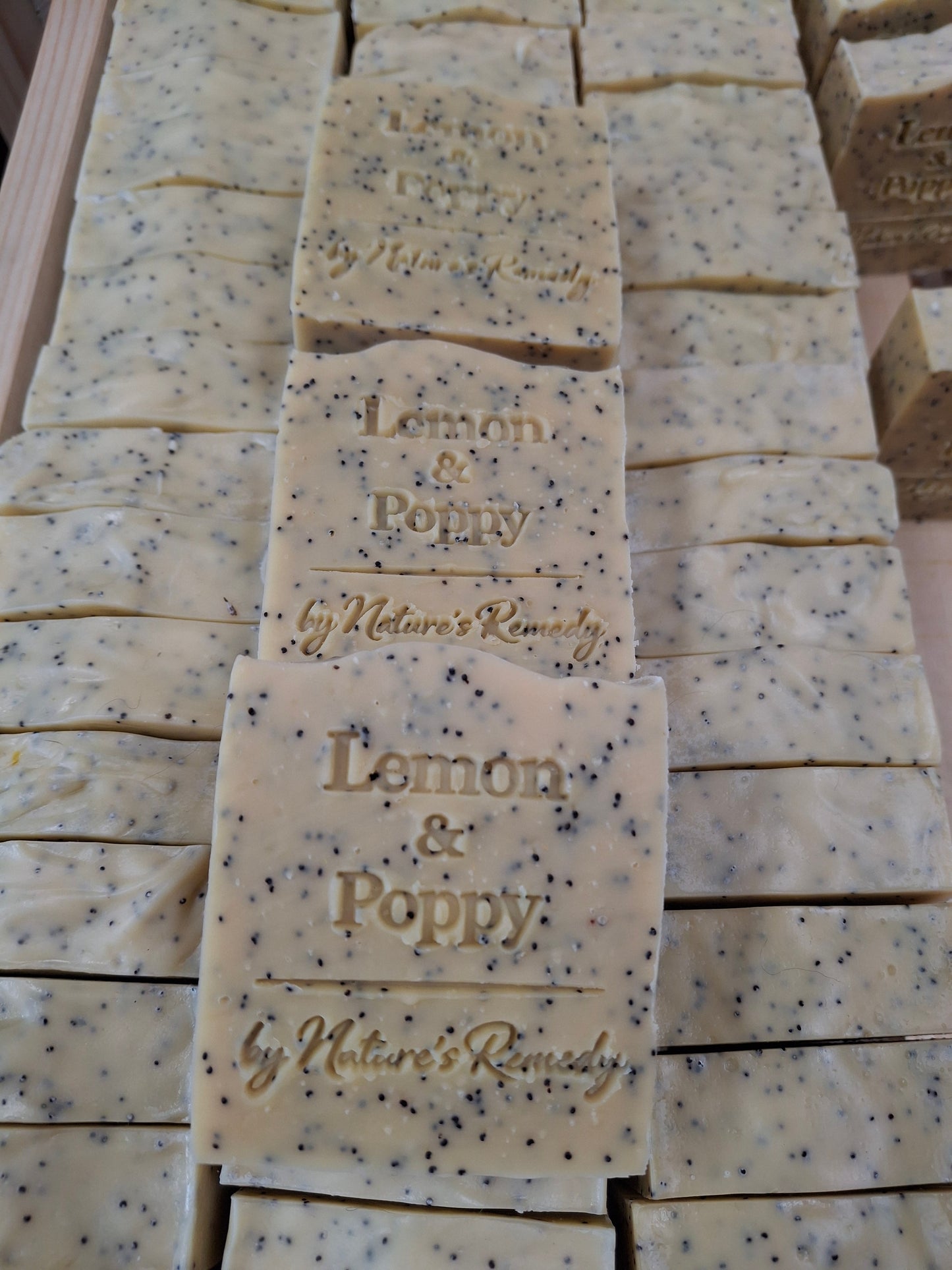 Lemon and Poppy Soap