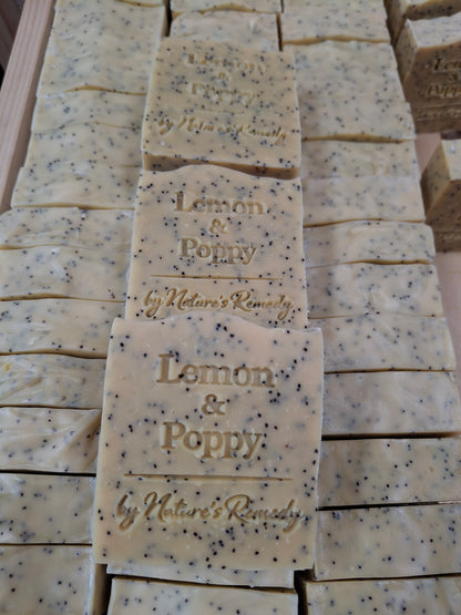 Lemon and Poppy Soap