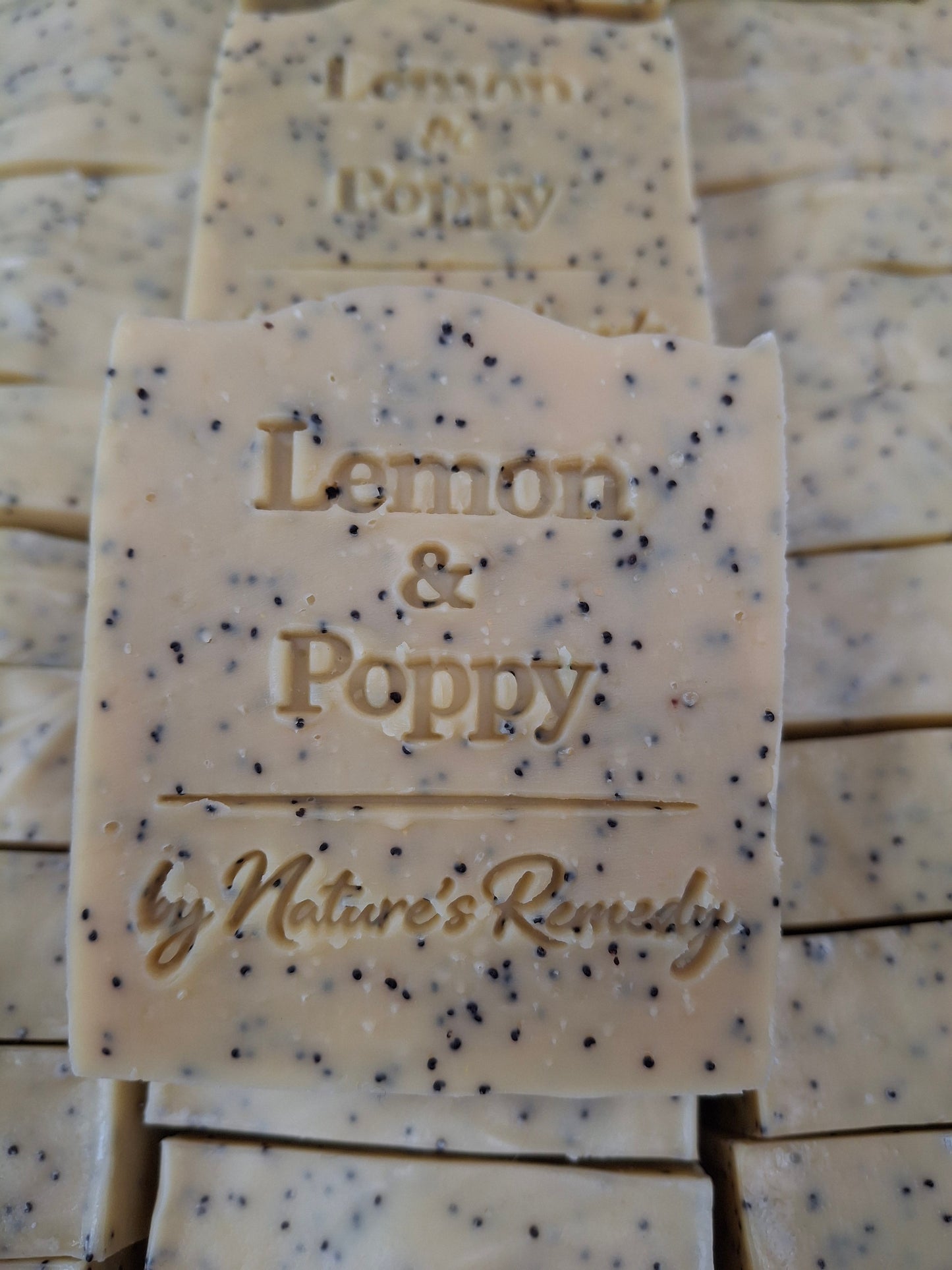 Lemon and Poppy Soap