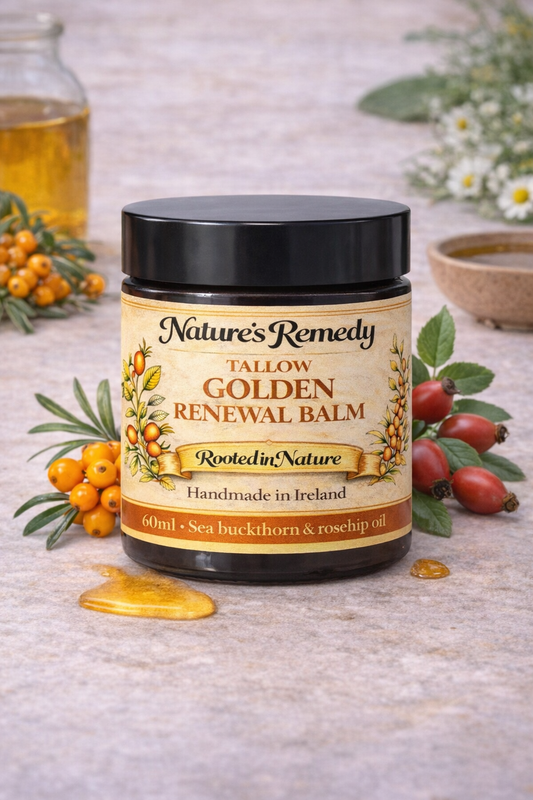 Tallow Golden Renewal Balm with Rosehip and Seabucthorn
