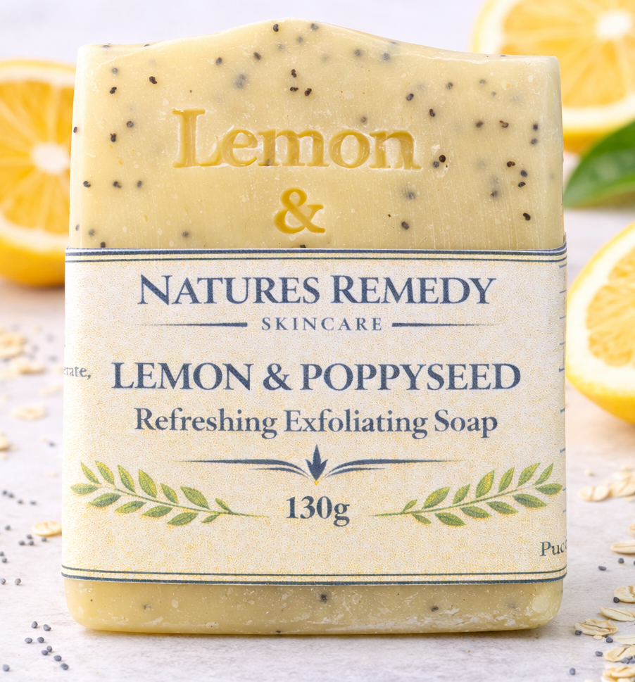 Lemon and Poppy Soap