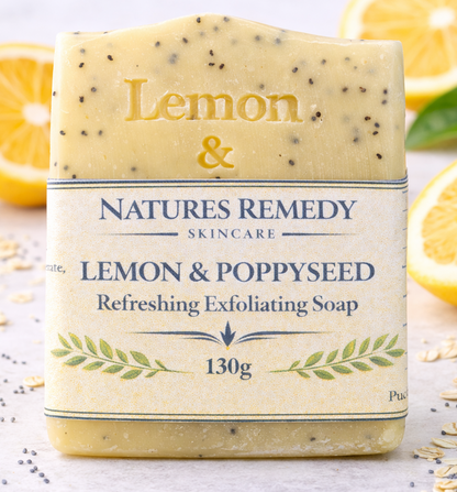 Lemon and Poppy Soap
