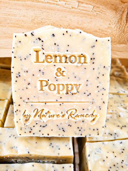Lemon and Poppy Soap