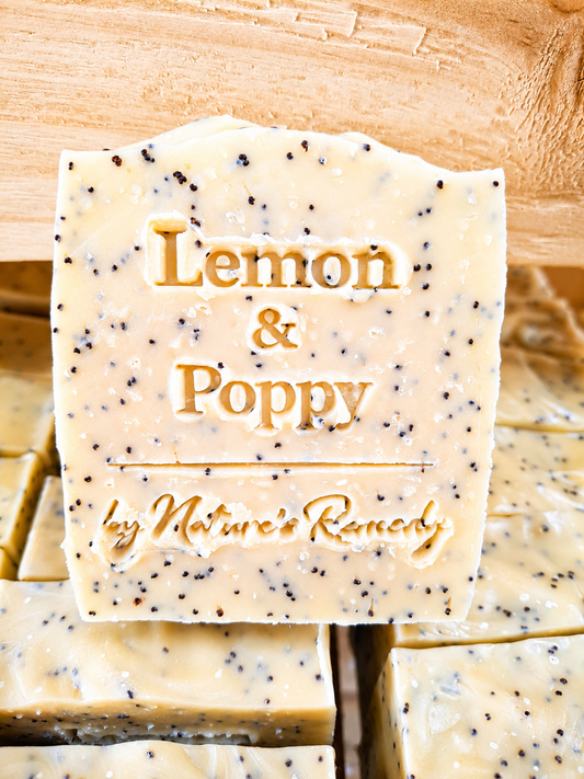 Lemon and Poppy Soap