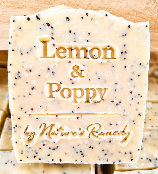 Lemon and Poppy Soap